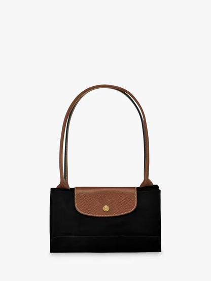 Longchamp Tote LARGE - Black (WITH BRAND LOGO)