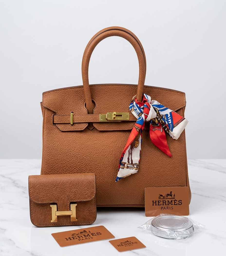 Hermès Birkin & Constance Bag - Brown
