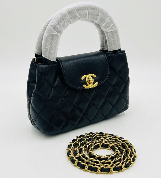 Chanel - Coco Handle Bag -Black