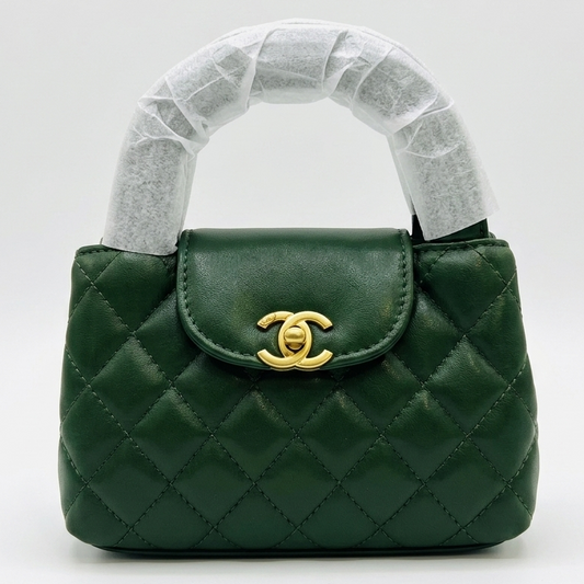 Chanel - Coco Handle Bag -Green