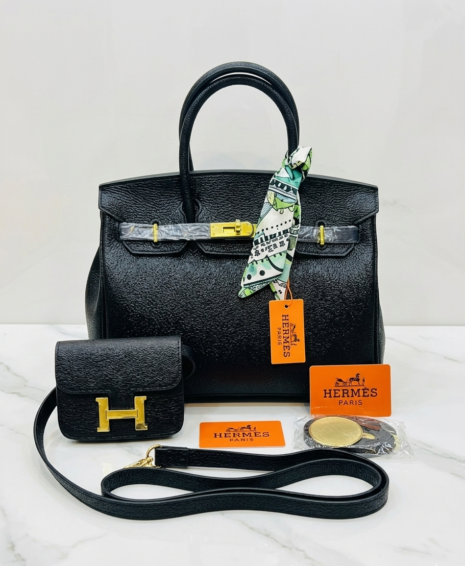 Hermès Birkin & Constance Bag - Black