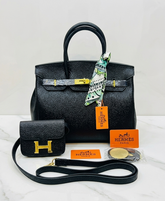 Hermès Birkin & Constance Bag - Black