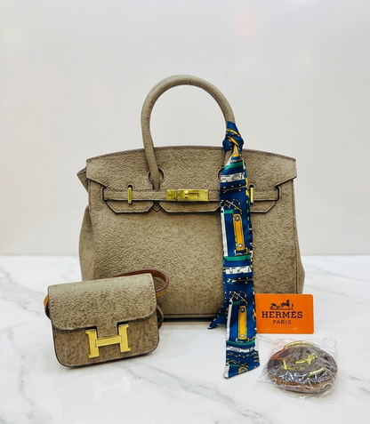Hermès Birkin & Constance Bag - Beige