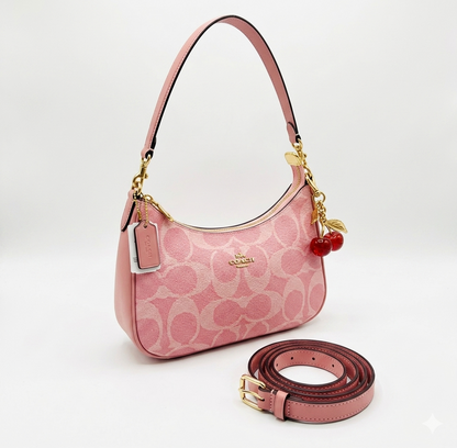 Coach - Teri Shoulder Cherry Bag Pink