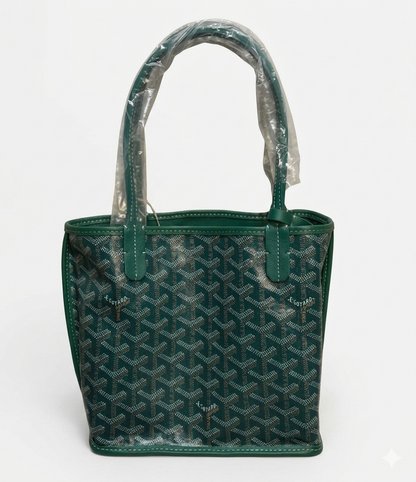 Goyard Tote Bag - Green (Medium with Pouch)