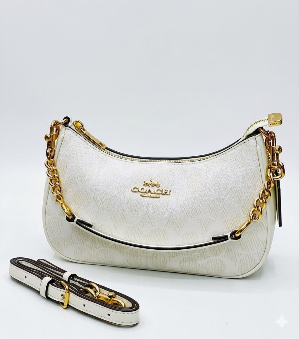 Coach - Teri Shoulder Bag White