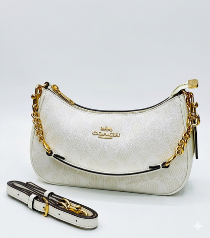 Coach - Teri Shoulder Bag White