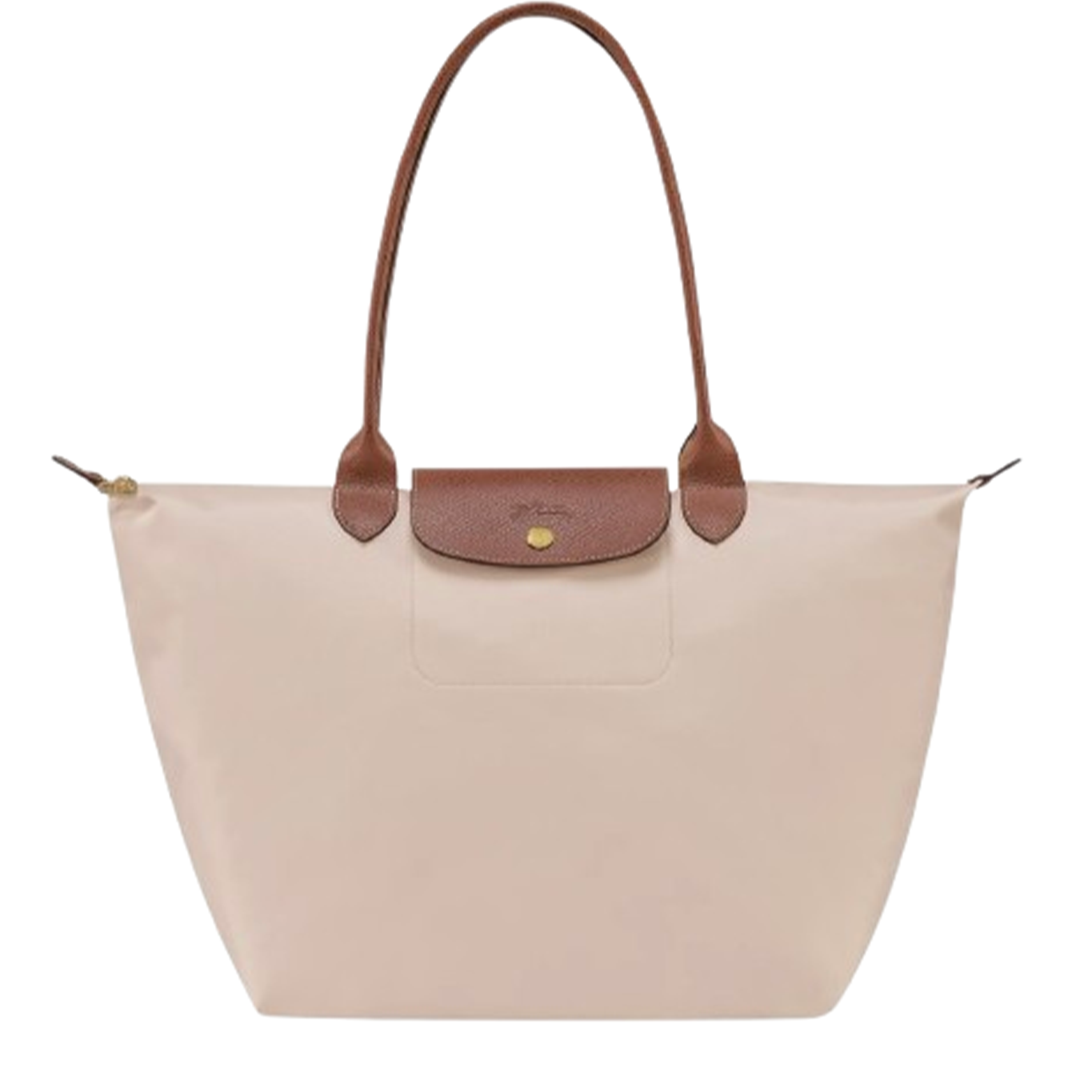Longchamp Tote MEDIUM - Paper White (WITH BRAND LOGO)