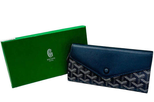 Goyard - Long Wallet Deep Blue